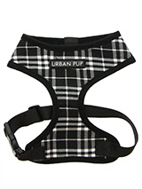Black & White Tartan Harness - Our Black and White Tartan Harness is a traditional design which is stylish, classy and never goes out of fashion. It is lightweight and incredibly strong. designed by Urban Pup to provide the ultimate in comfort and safety. It features a breathable material for maximum air circulation that helps pr...