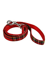 Red Tartan Fabric Lead - Here at Urban Pup our design team understands that everyone likes a coordinated look. So we came up with a strong Red Tartan Fabric Lead that will match up with our Luxury Fur Lined Red Tartan Harness.Here at Urban Pup our design team understands that everyone likes a coordinated look. So we added a...