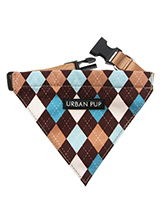 Brown & Blue Argyle Bandana - Our Brown & Blue Argyle Bandana is a traditional Scottish design which represents the Clan Campbell of Argyll in western Scotland. It is stylish, classy and never goes out of fashion. Used for kilts and plaids, and for the patterned socks worn by Scottish Highlanders since at least the 17th century....