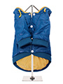 Blue Puffa Insulated Panel  Jacket