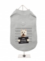 ''Police Mugshot - West Highland Terrier'' Harness T-Shirt