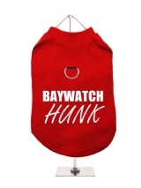 BAYWATCH | HUNK - Harness-Lined Dog T-Shirt