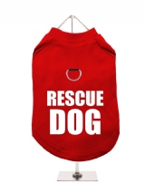 ++++ | RESCUE | DOG - Harness-Lined Dog T-Shirt