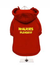 WALKIES | PLEASE!!! - Fleece-Lined Dog Hoodie / Sweatshirt