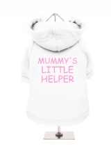 MUMMY'S | LITTLE | HELPER - Fleece-Lined Dog Hoodie / Sweatshirt