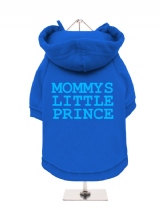 MOMMYS | LITTLE | PRINCE - Fleece-Lined Dog Hoodie / Sweatshirt